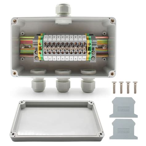 3 rail junction box|3 terminal junction box.